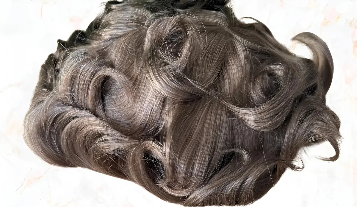Próteses Capilar Masculina Cabelo ¿% Humano!!! Tamanho Da Base 20x25 Tonalidade #7 Loiro Claro