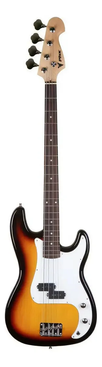 Contra Baixo 4 Cordas PHX Precision Bass Sunburst Corpo Basswood