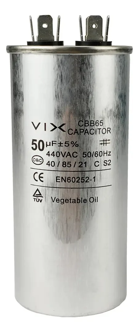 Capacitor 50 Uf 440v Cbb65