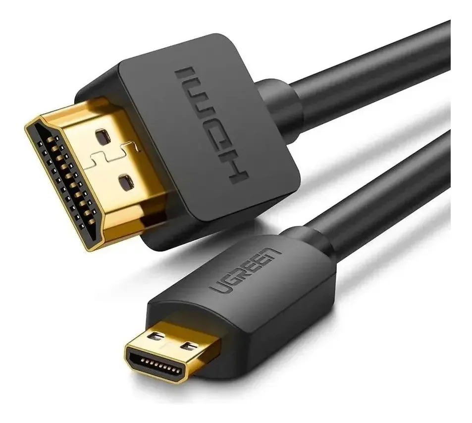 Cabo Hdmi X Micro Hdmi 1.8m Alta Definição 4k