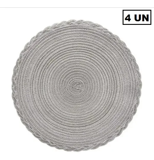 Lugar Americano Linea Trance Cinza U