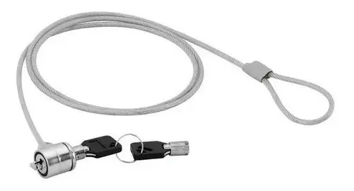 Cadeado Antifurto SC Aço Chave 1m Para Notebook