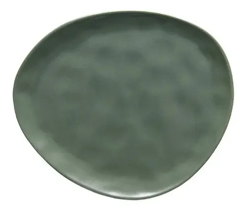 Prato Louca Raso 32cm Runas Folha