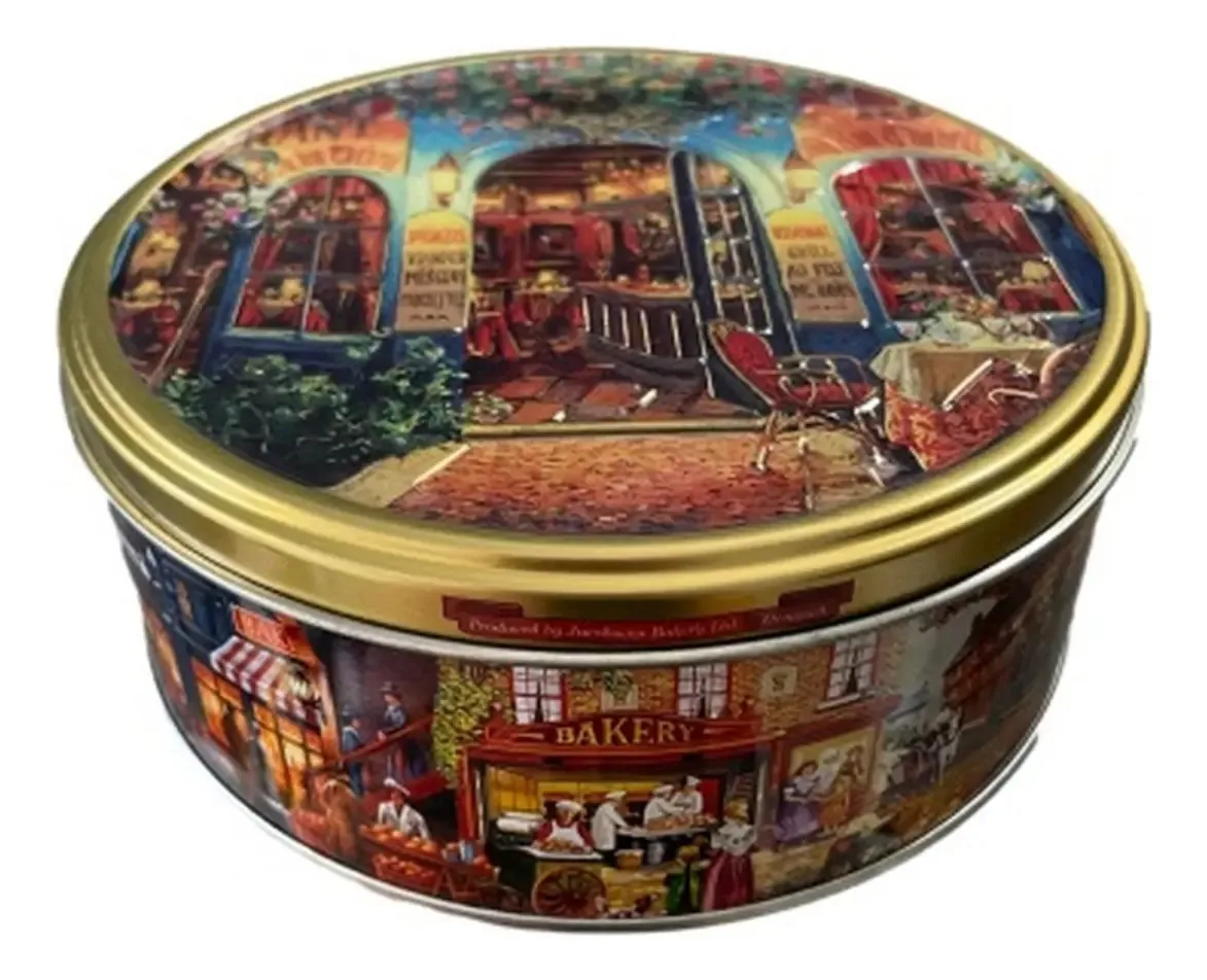 Biscoitos Amanteigados Jacobsens Bakery 150g Lata Importados Dinamarca