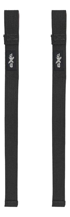 Tala Strap Para Crossfit e Academia de Algodão Preto