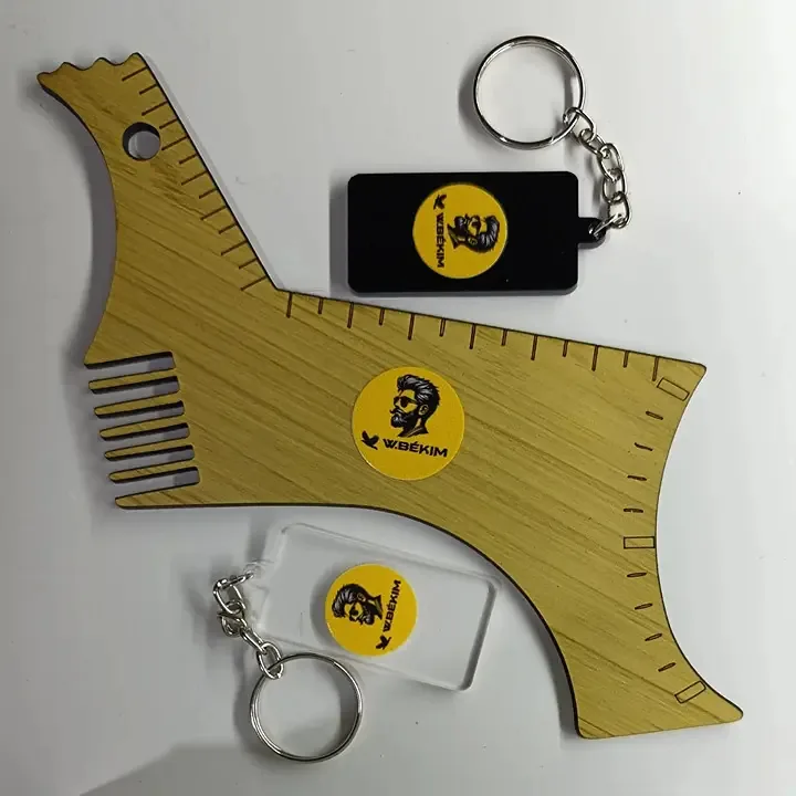 Pente Alinhador Barba E Bigode Alinhamento Perfeito Elegante