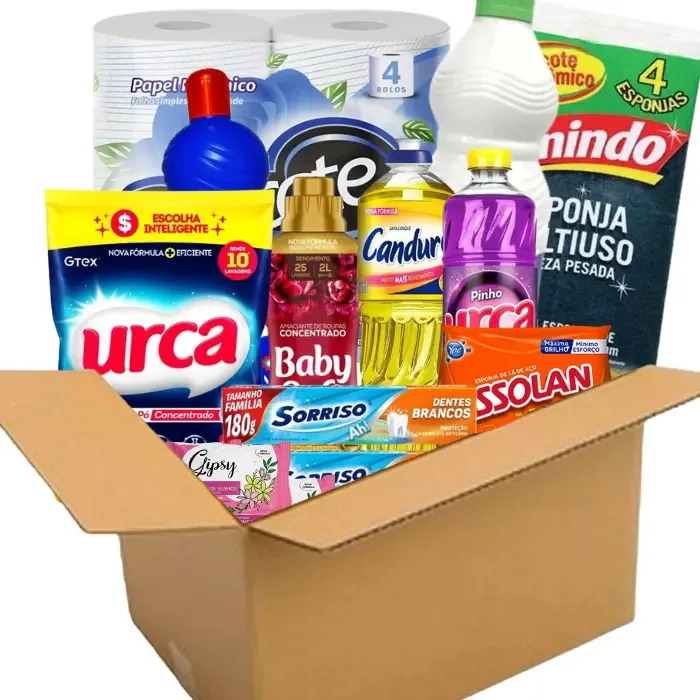 Cesta Básica Higiene E Limpeza Doação Social Imediato