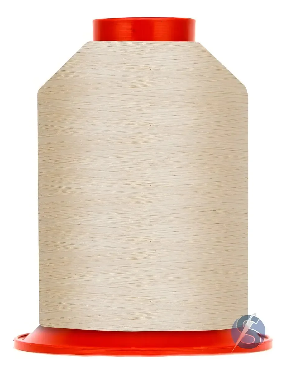 Linha de Bordado Bonfio Neon 4000m Poliéster Trilobal Natural 3113 Brilhante