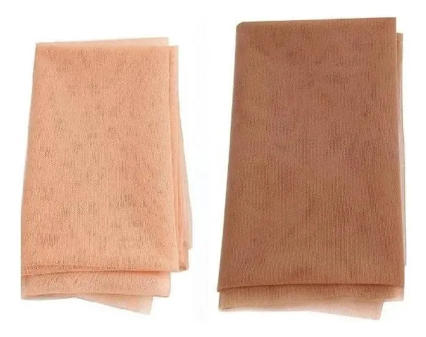 Kit Confecção De Peruca 1tecido Nud + Tecido Lace Tela Suiça