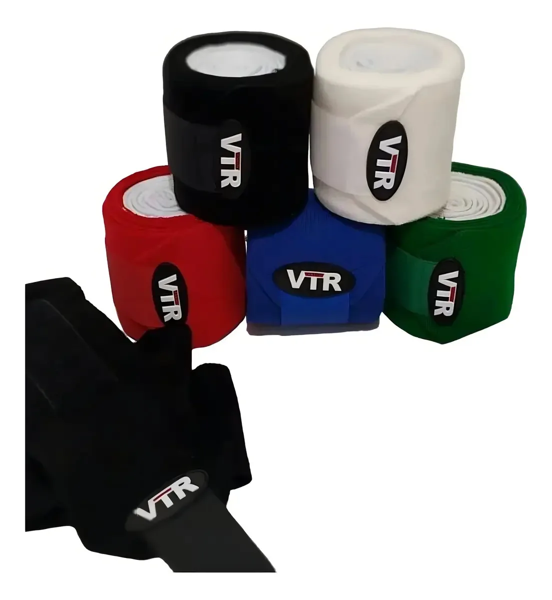 Liga De Trabalho 3 Mt Cavalo Equitação Vtr Premium 4 Peças Cor Preto