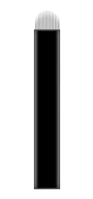 50 Lâminas Para Tebori 12u Flex 0,16mm Nano