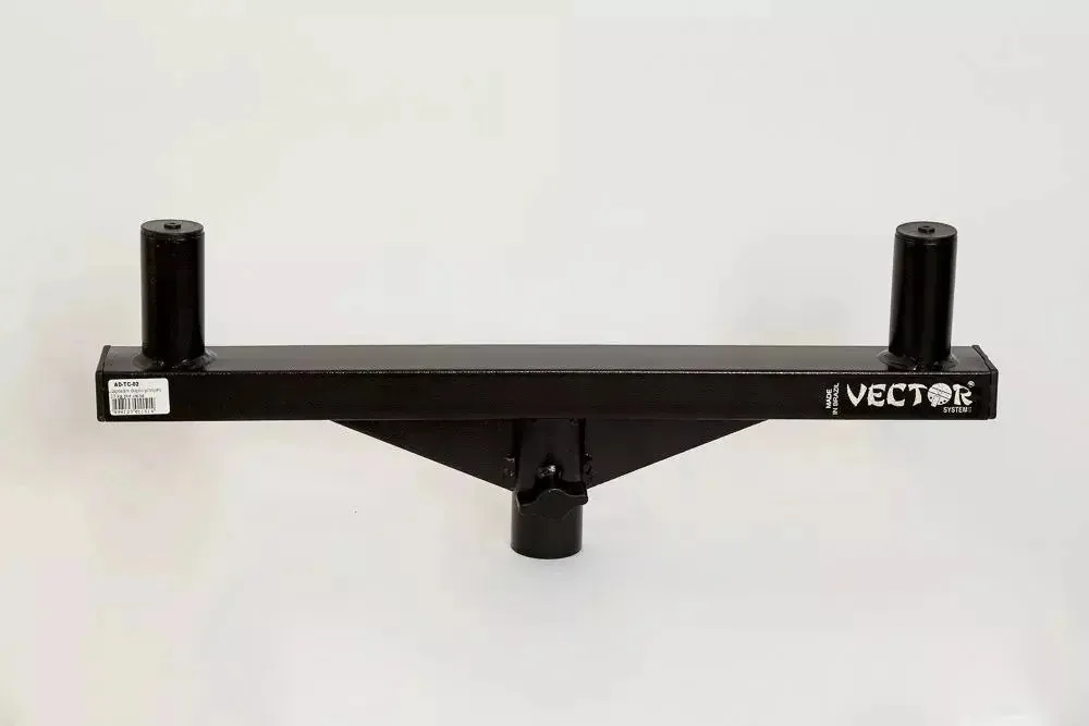 Adaptador P/ Tripé 2 Caixas De Som Vector Ad-02tc Cor Preto
