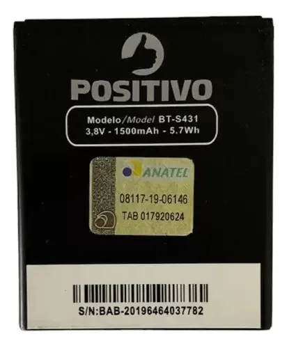 Flex Carga Bateira Bt-s431 Positivo Twist Mini