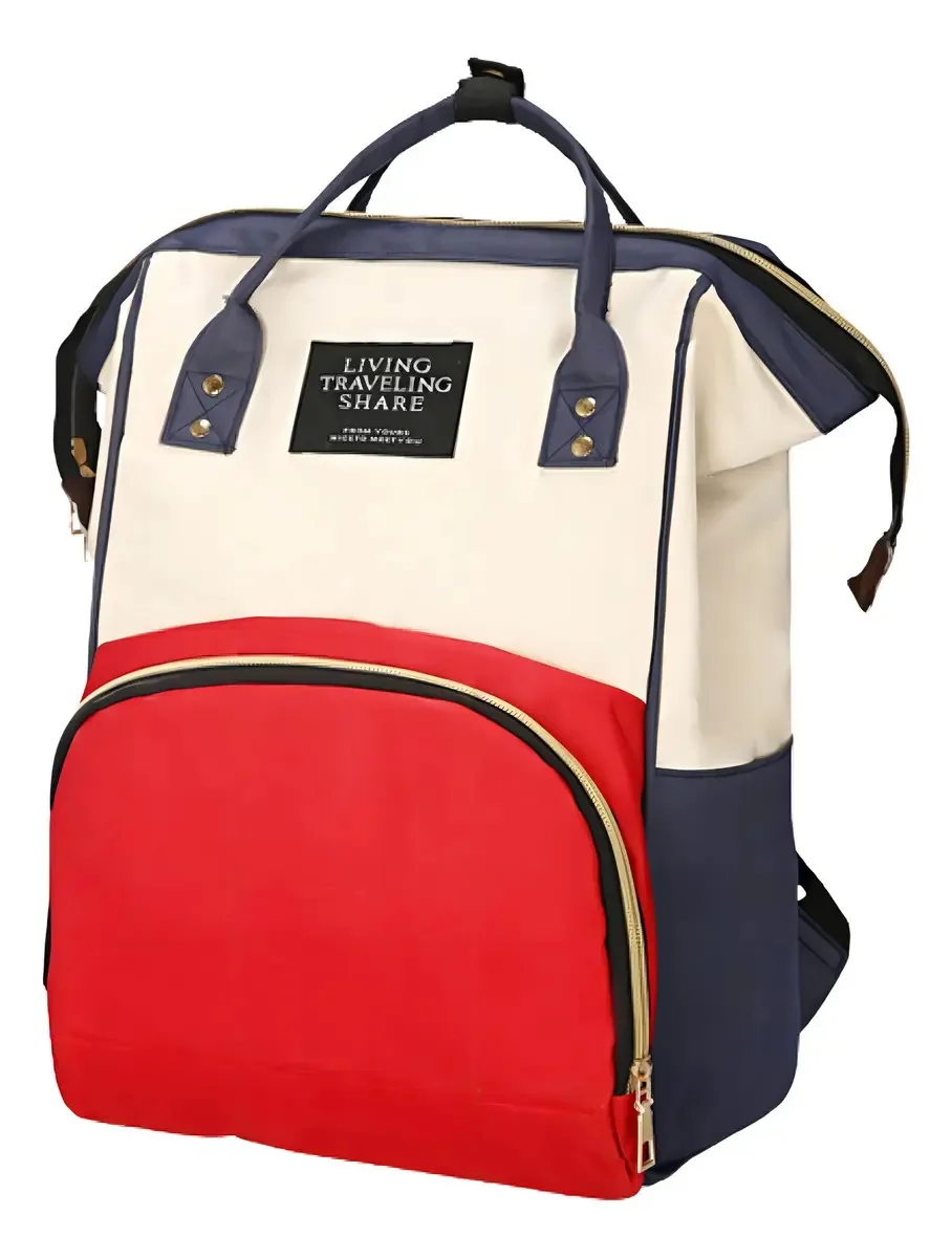 Bolsa Maternidade Mochila Maternidade Multifuncional Térmica Cor Branco
