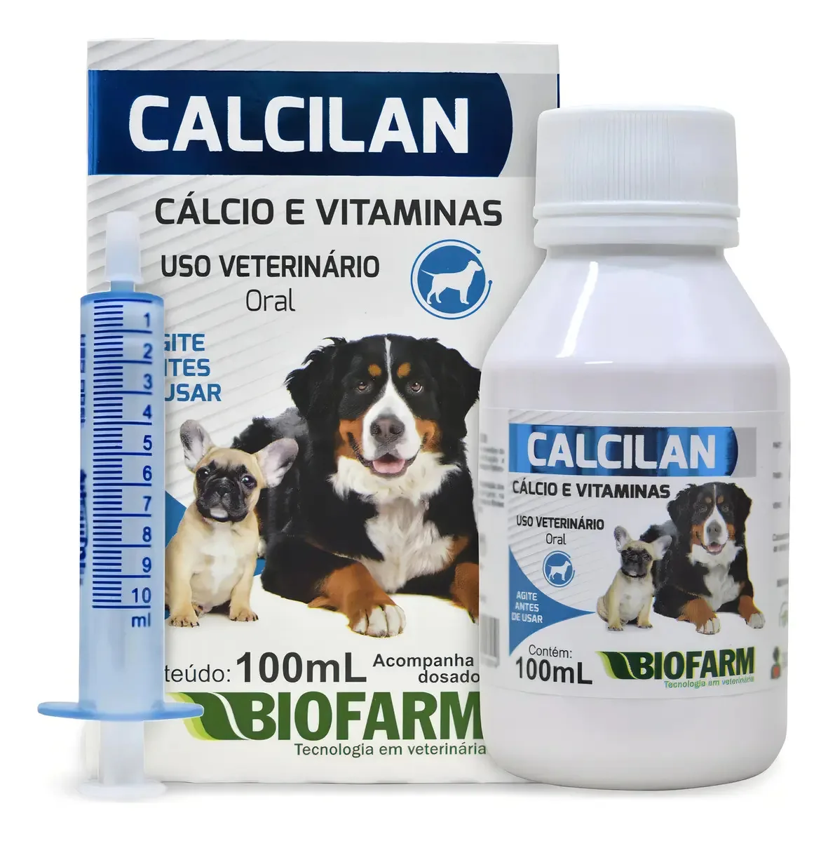 Calcilan Oral Cálcio E Vitaminas 100ml