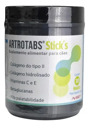 Artrotabs Sticks Suplemento Cães 210g