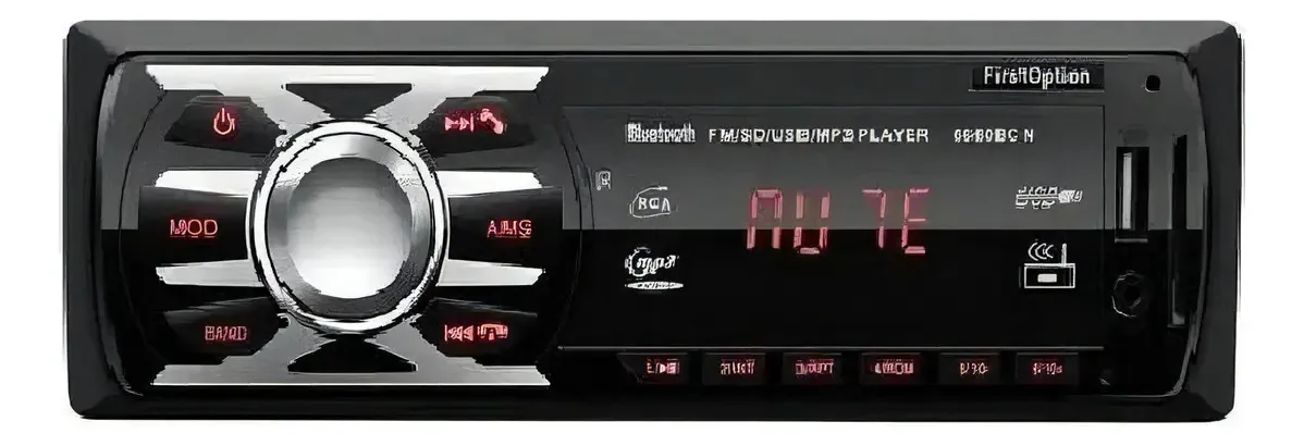 Som Automotivo Mp3 1din Bluetooth Rádio 8860b Vw Up