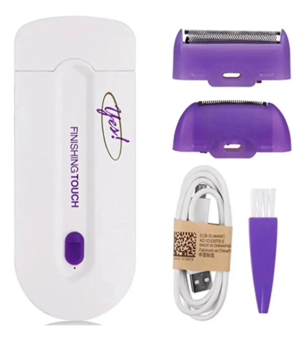 Depiladora Eléctrica Luatek Depilador Yes Depilador Color Roxo