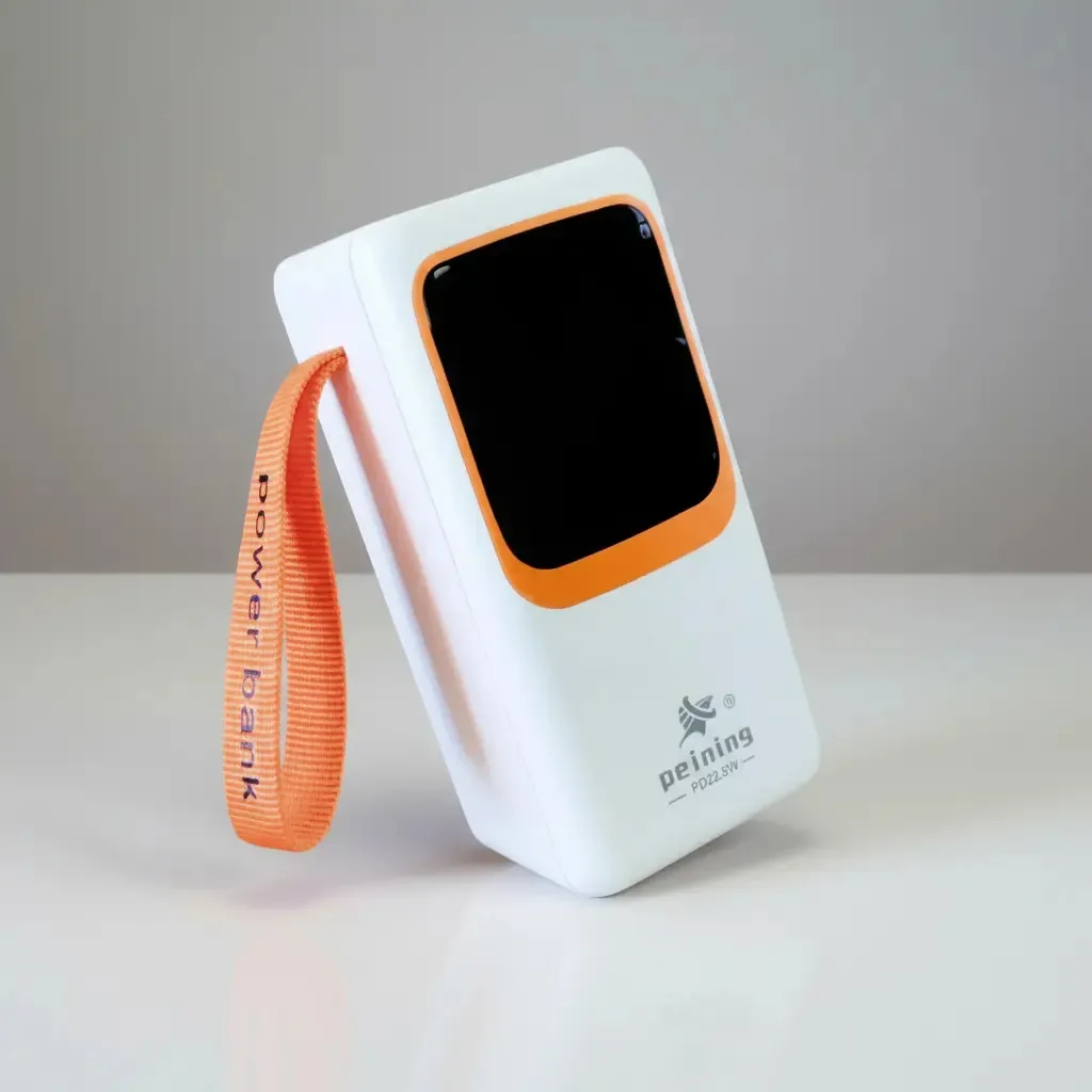 Power Bank Carregador Portátil Turbo Bateria 30.000mah Cor Branco
