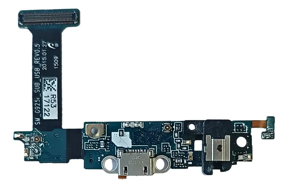 Placa Conector De Carga Dock Compatível Galaxy S6 Edge
