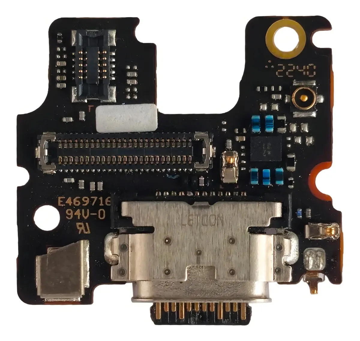 Placa Conector De Carga Dock Compatível Moto Edge 30 Xt2203
