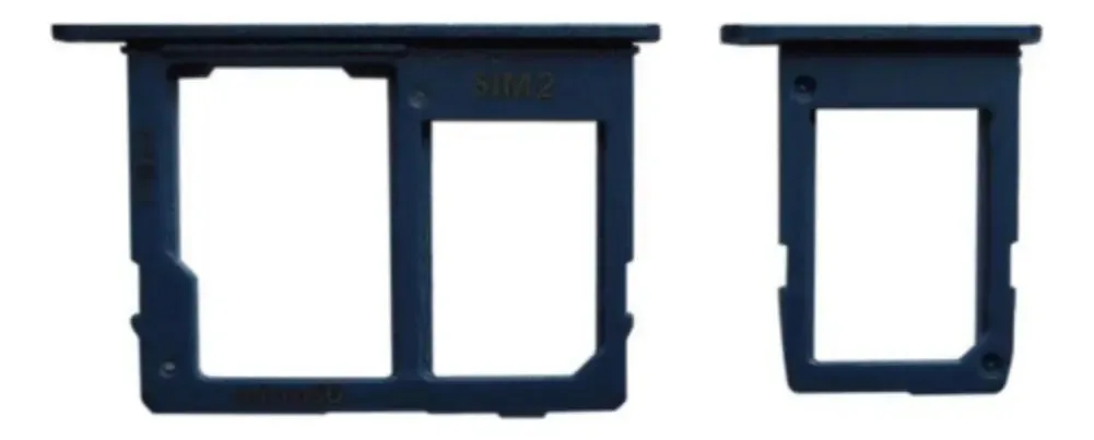 Bandeja Gaveta Chip Sim Card Compatível Galaxy J4 Core J410 Cor Preto