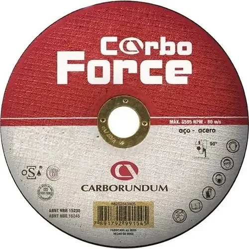 Disco De Corte Ferro 178x3,2x22,2mm Carborundum