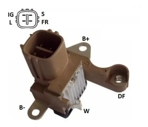 Regulador De Tensão Crv/ Hilux/pit Bull/ Kia Sorento Ik5148