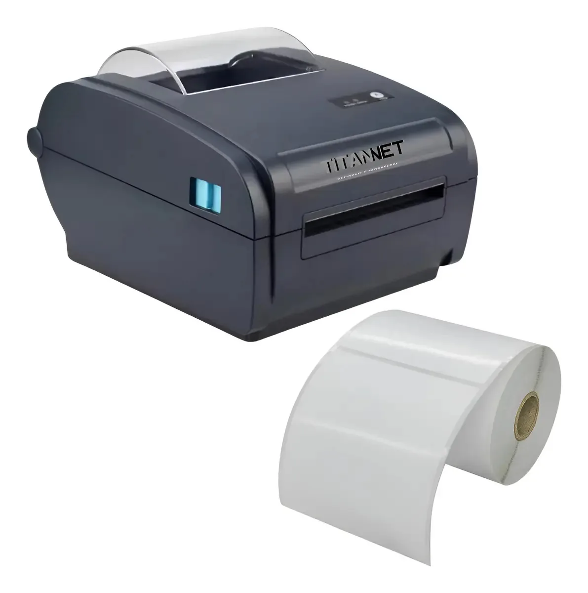 Impressora De Etiqueta Térmica Bluetooth Usb+ 1 Rolo 100x150 Cor Tt331 Cinza Escuro