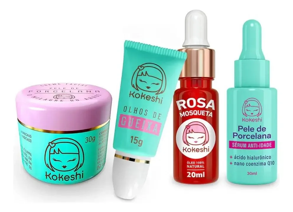 Kit Kokeshi Rejuvenescimento Noturno