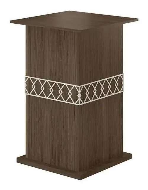 Base Para Mesa De Jantar Jade Amêndoa E Off White
