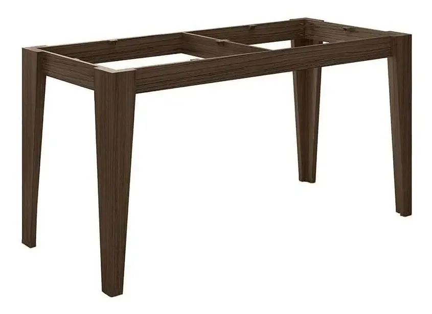 Base Para Mesa De Jantar Liz Amêndoa