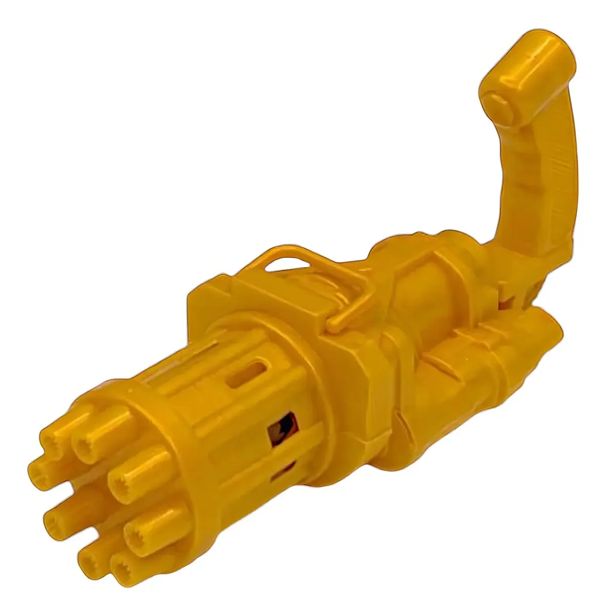 Brinquedo Lança Bolhas De Sabão Turbo Infantil Brasilflex Cor Dourado