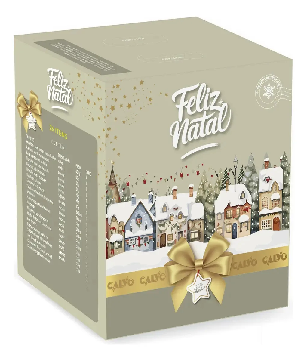 Cesta De Natal Calvo Perola