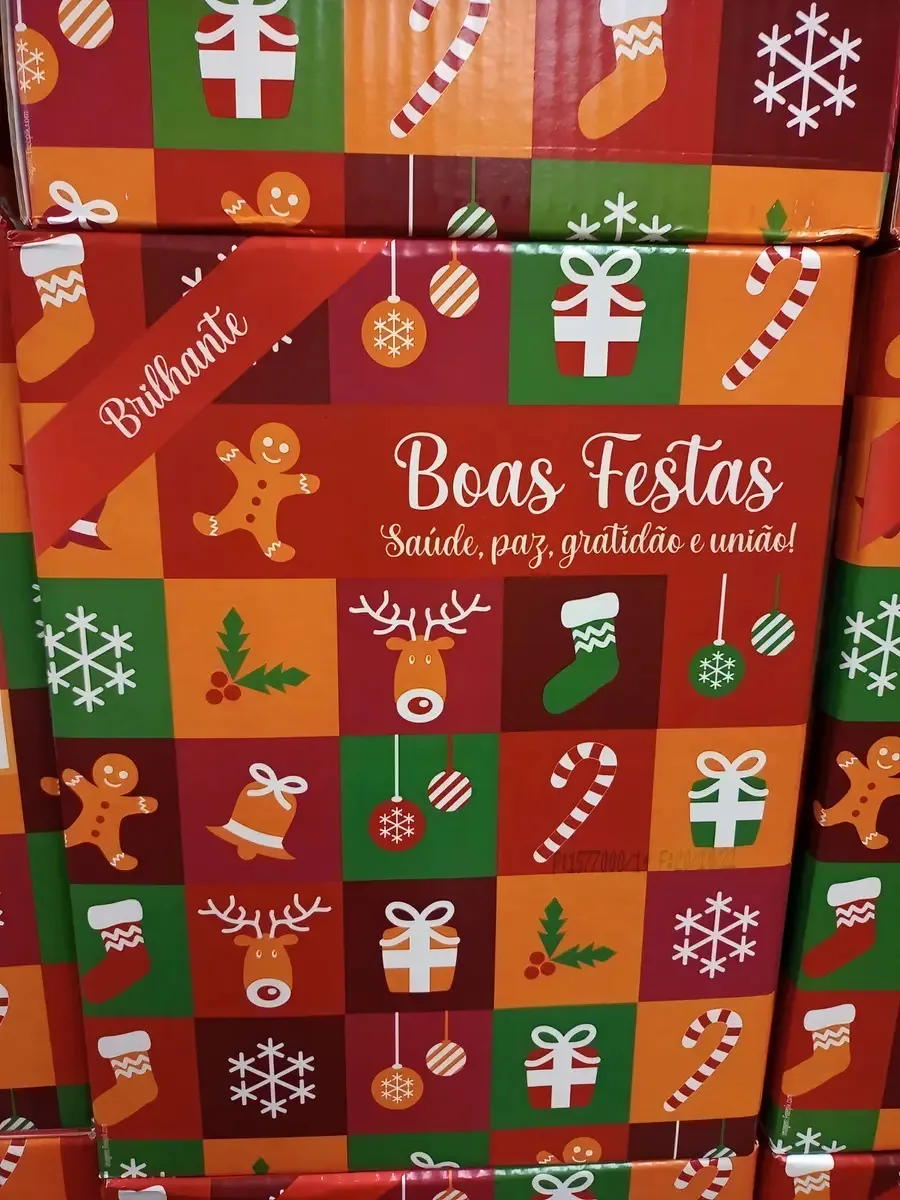 Cesta De Natal Kit Brilhante 2019