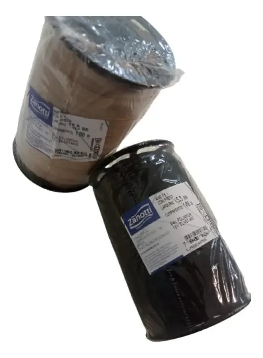 Anis P/ Moda Intima 16 1 Rolo 100m - 15,5mm Cor Preto Desenho Do Tecido Liso