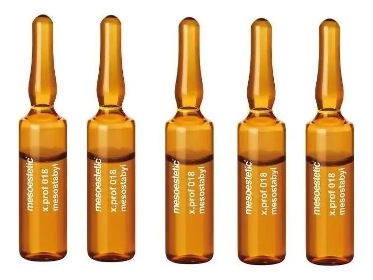 Kit Com 5 Ampolas Mesostabyl X.prof 018 - Mesoestetic