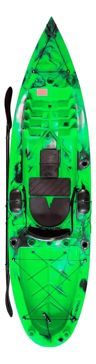 Caiaque De Pesca Robalo Std Caiaker Cor Verde Camuflado