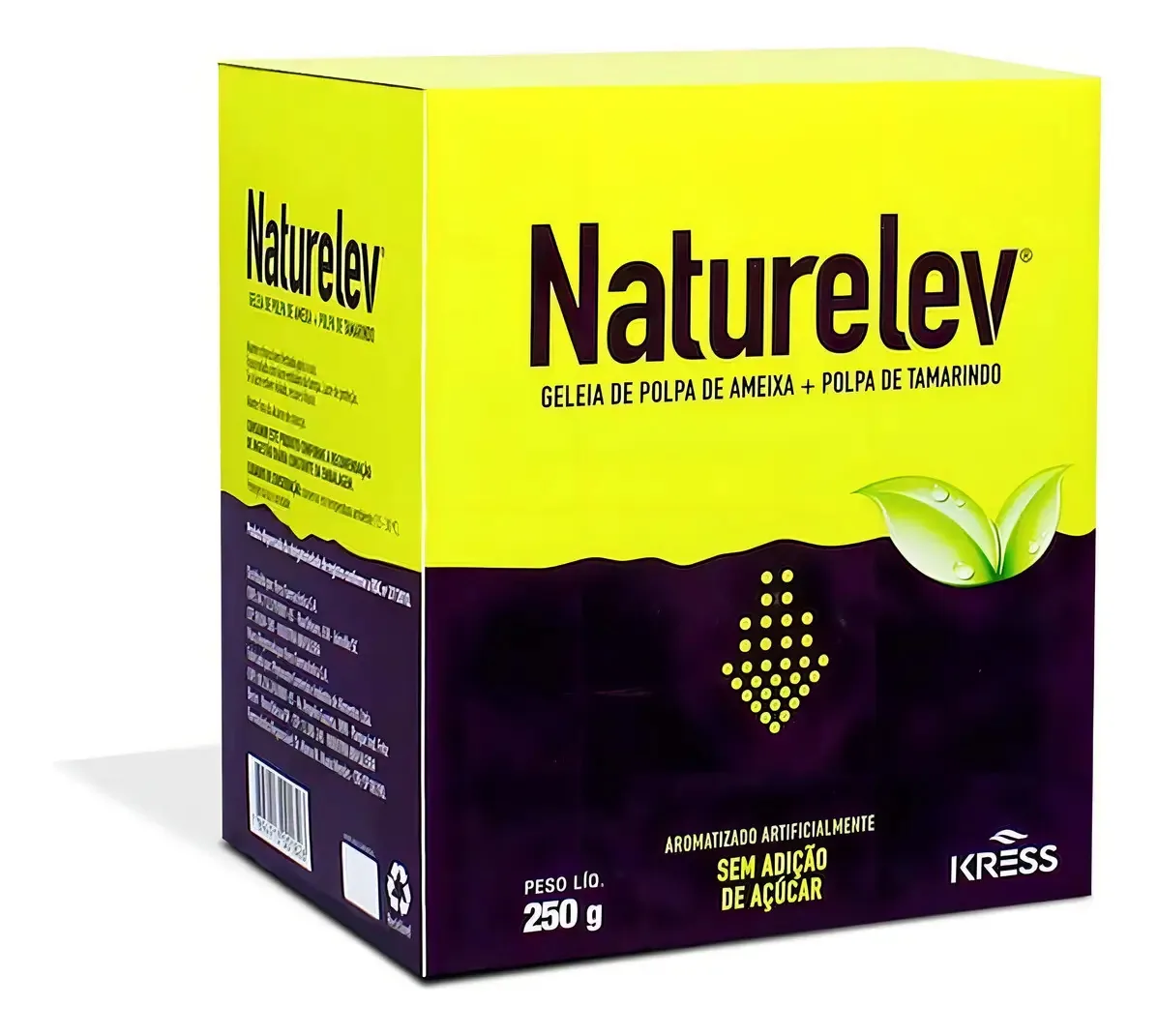 Naturelev 250g Geleia De Ameixa E Tamarindo