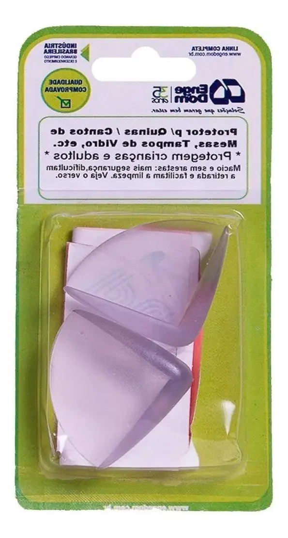 Protetor Canto Mesa Engedom 1,7cm 2 peças 2114 Lilás
