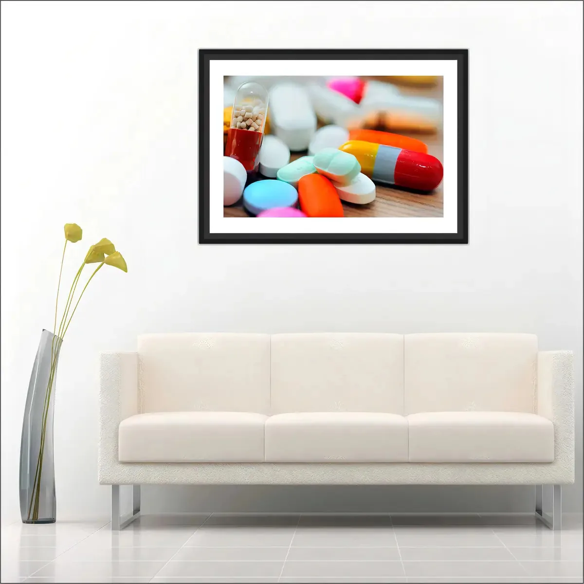 Quadro Ciências Farmácia Dna Medicina T01