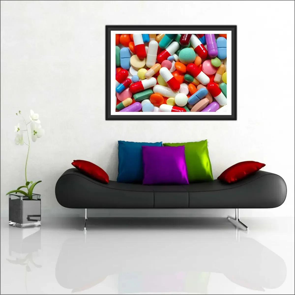 Quadro Ciências Farmácia Dna Medicina T02