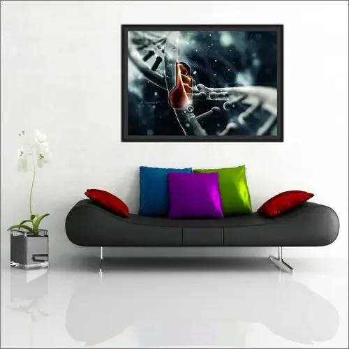 Quadro Ciências Farmácia Dna Medicina T04