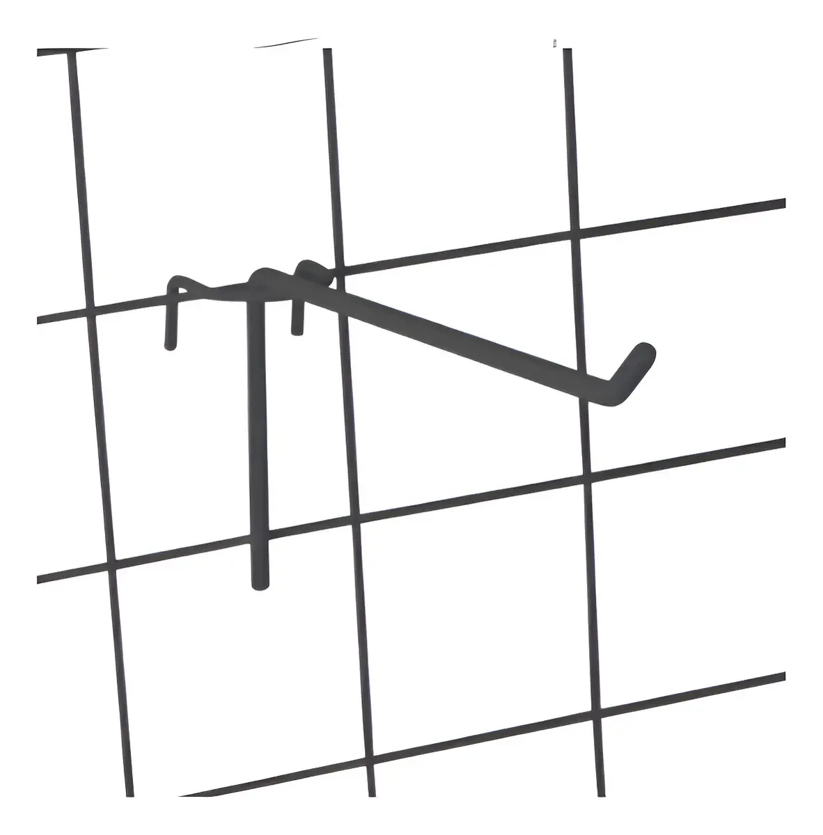 Gancho para Tela de 15 cm com Pintura Eletrostática, Kit com 10