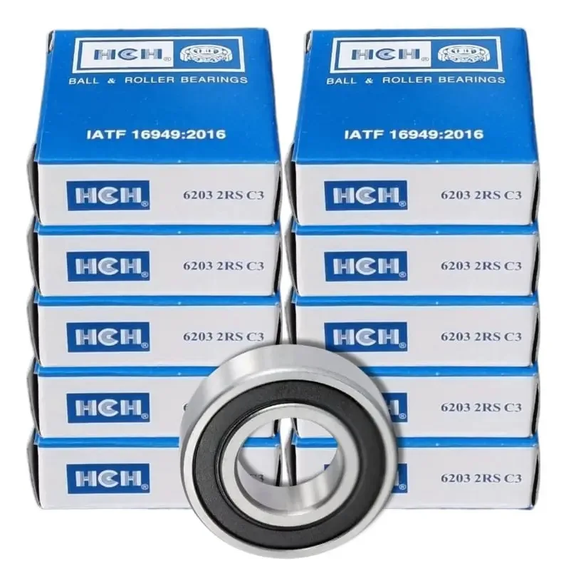 10 Rolamentos 6203 - 2rs C3 - Hch