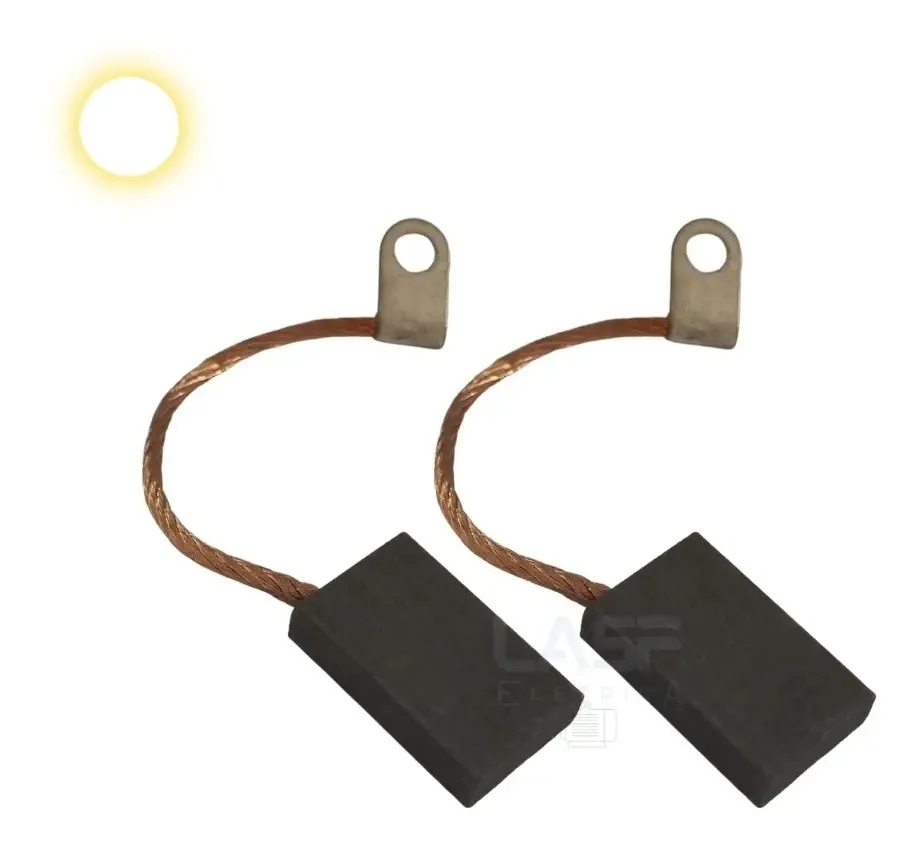 2 Escovas De Carvão Gerador Bambozzi - Medidas 19x07x30