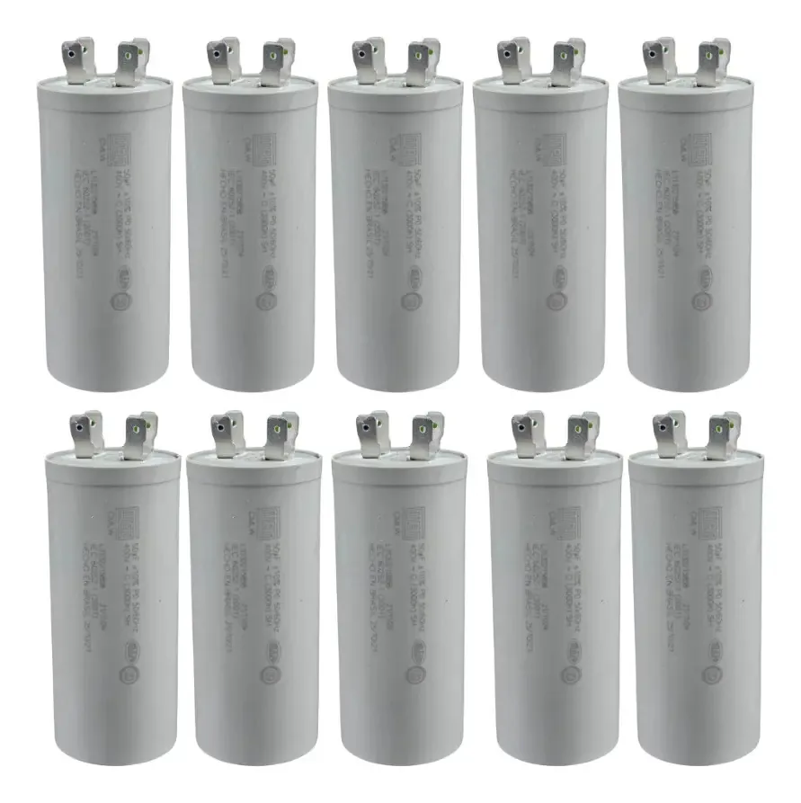 10 Capacitores Permanente 40uf 250v Weg 13026899