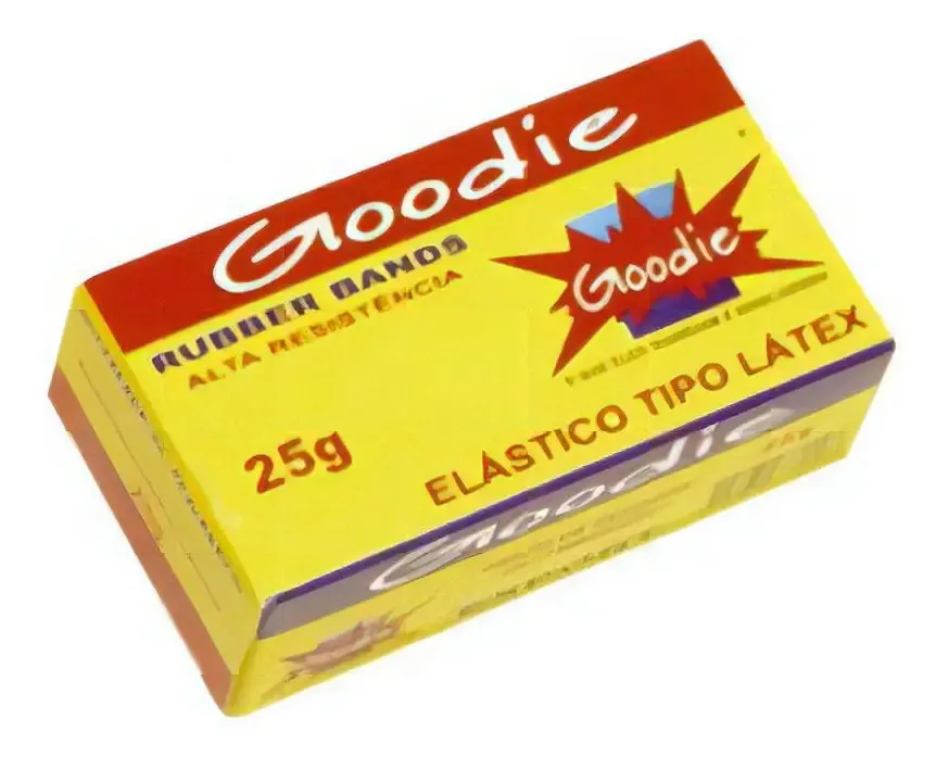 10 Elastico Latex Rubber Bands 100g. Goodie Caixa