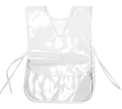 Avental Escolar Liso Escolar Cristal Grande