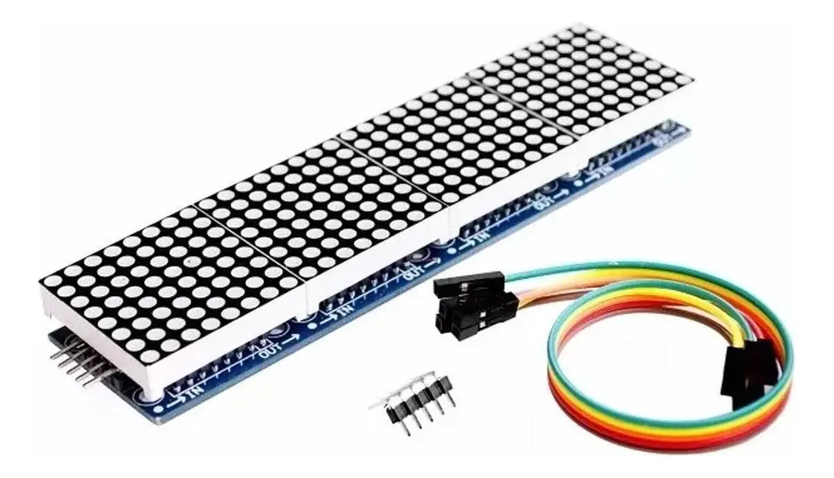 Módulo De Display De Led Max7219 8x32